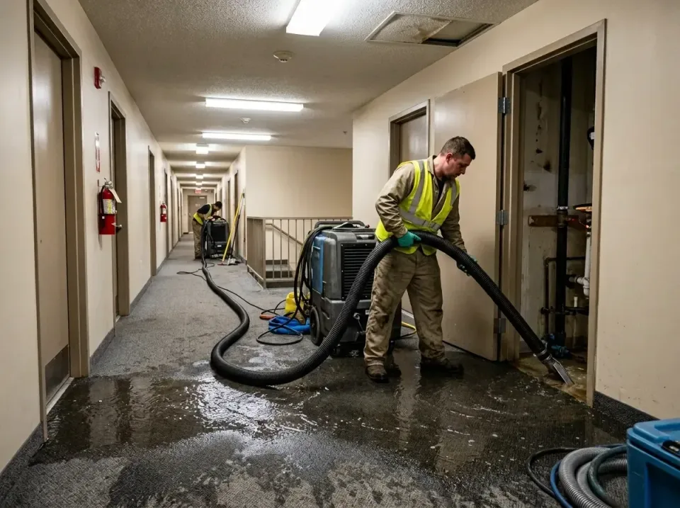 multi-unit-apartment-hallway-f-005 — frequently asked questions, Emergency Burst Pipe Water Extraction & Removal in Radford,…